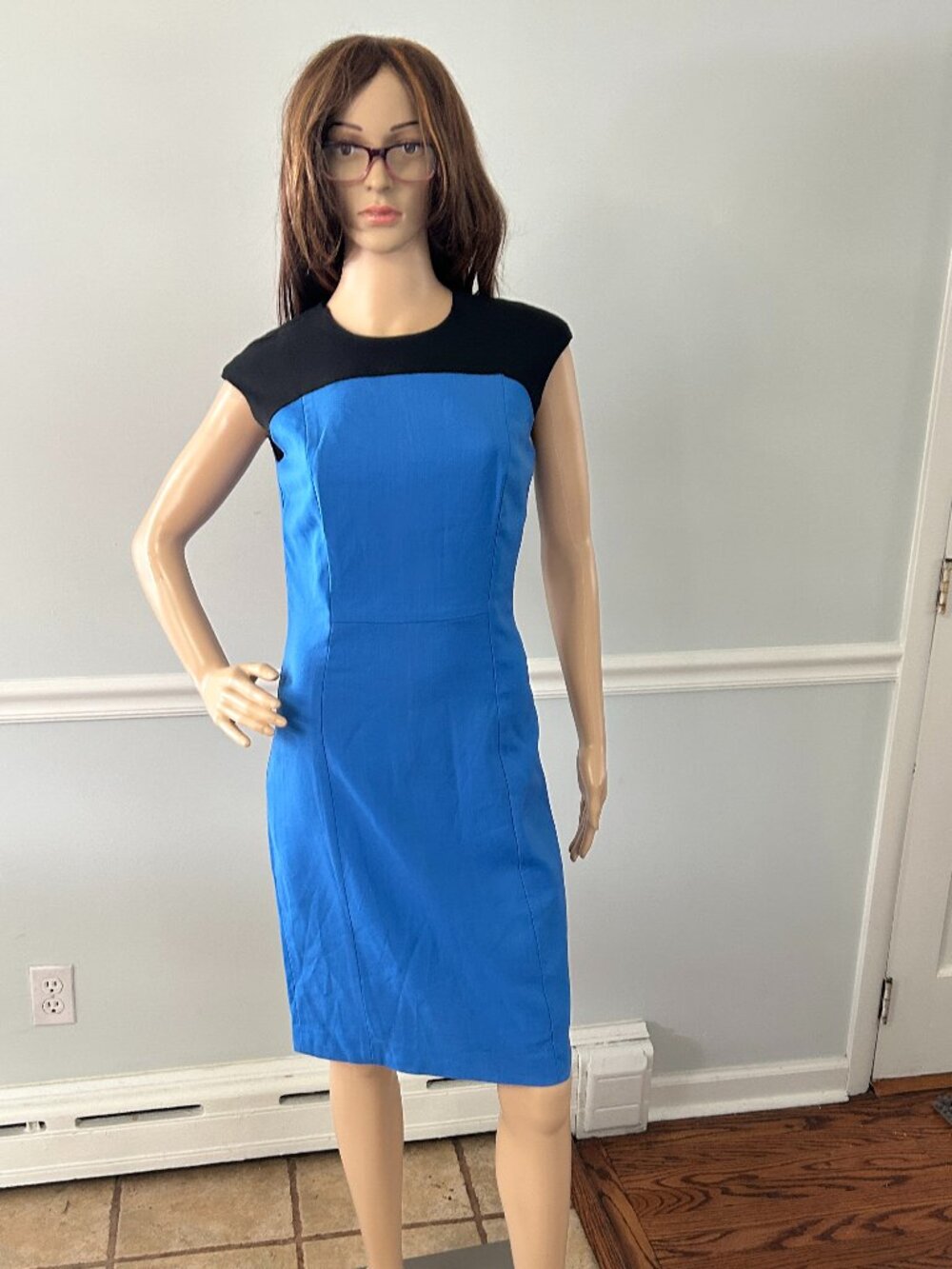 Brooks Brothers Colorblock Sheath Dress Size 4